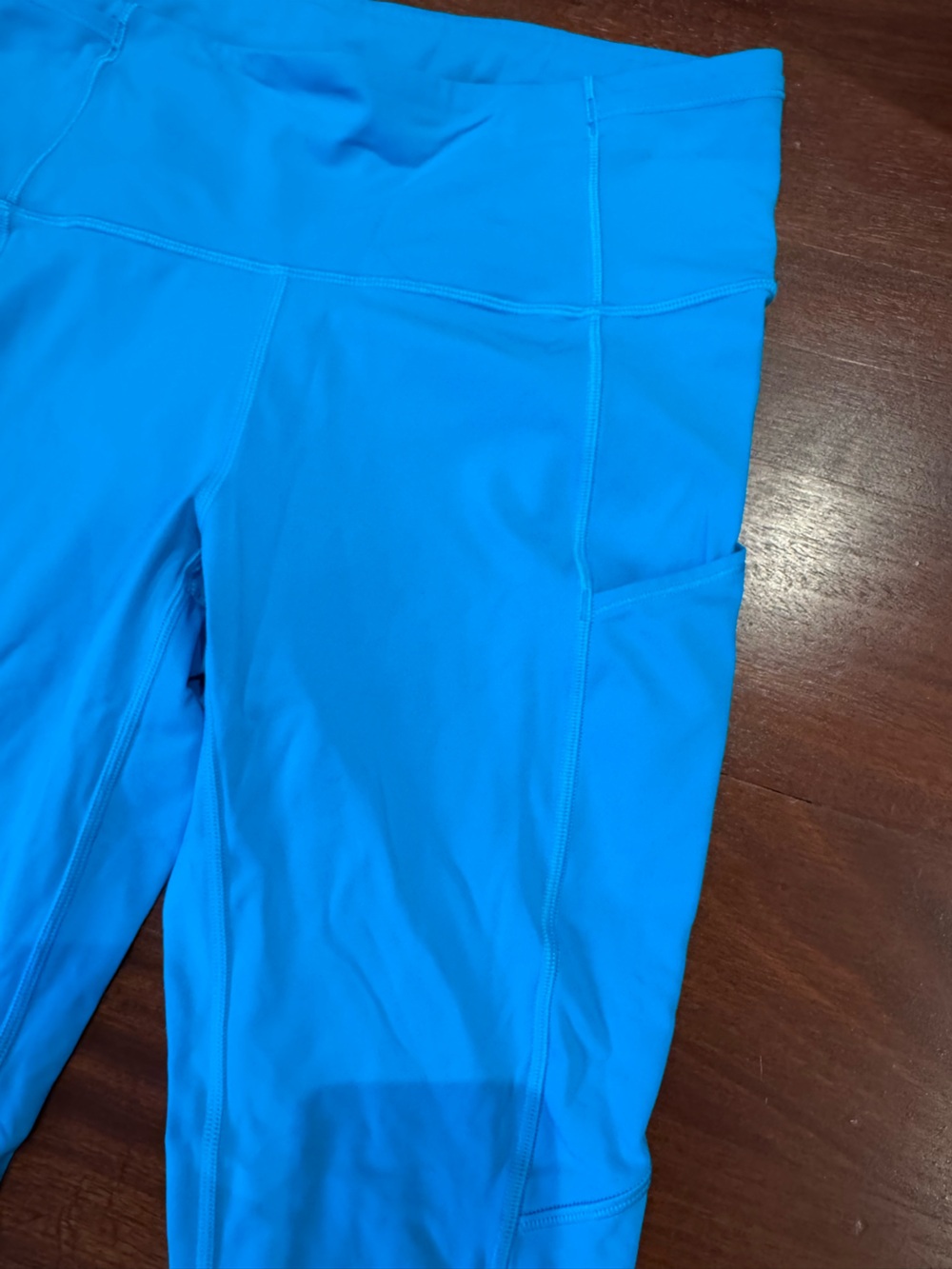 lululemon athletica Bright Blue All The Right Places Leggings - Picture 2 of 6